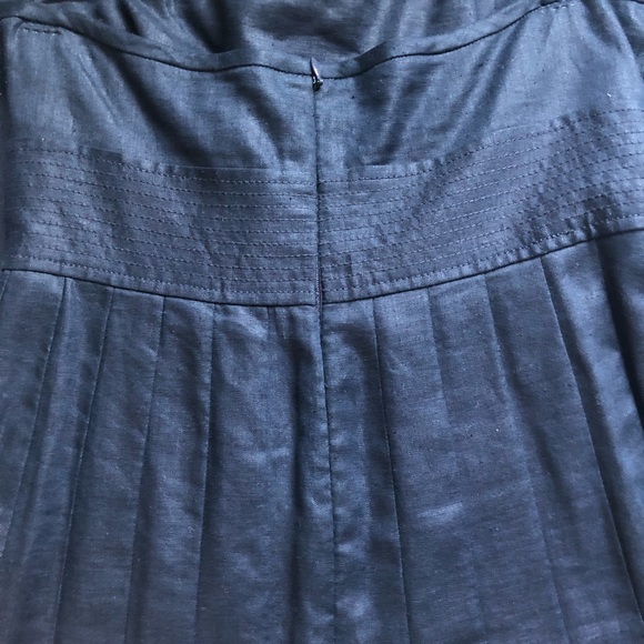 J.crew navy strapless dress size 4 - Picture 6 of 7